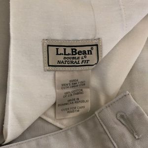 LL Bean Khaki Shorts